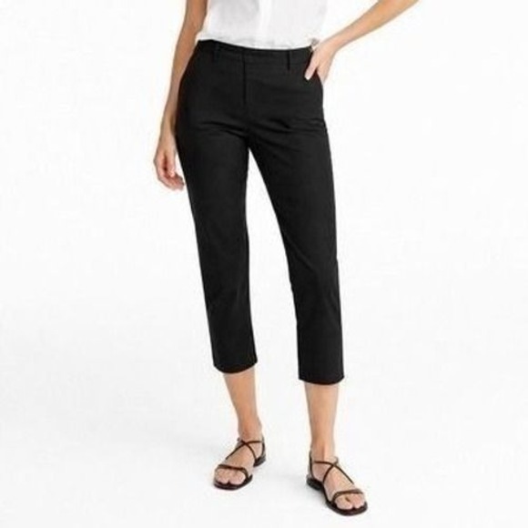 White House Black Market Pants - White House Black‎ Market Skimmer Pants Womens 14S Washed Black